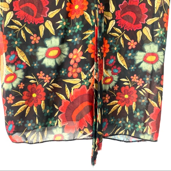NWT Calvin Rucker Pleated Trim Blouse - Picture 7 of 11